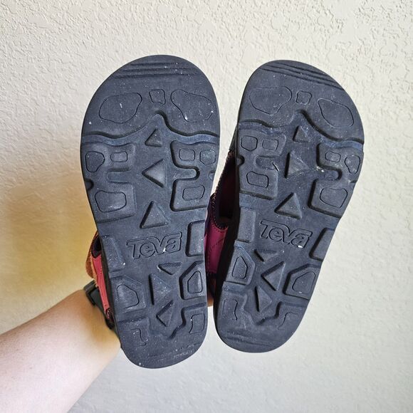 Teva Toddlers Size 1 Hurricane Seekado Imperial Palace Multi-color Sandals - Picture 2 of 5